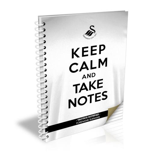 Swansea City AFC Keep Calm Notebook